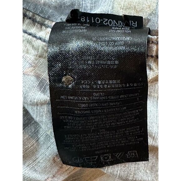 Volcom Modern Fit Short Sleeve Button Front‎ Stitched Design Shirt Mens Large - Picture 7 of 7